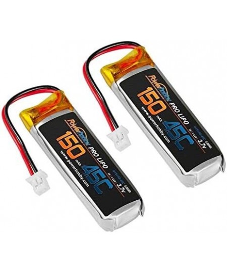 Powerhobby 1s 3.7V 150mah 45c Lipo Battery w PH 1.5 Connector (2) Fits: Blade 70 S/Blade 70S Battery $31.20 - Hobby Remote & ...