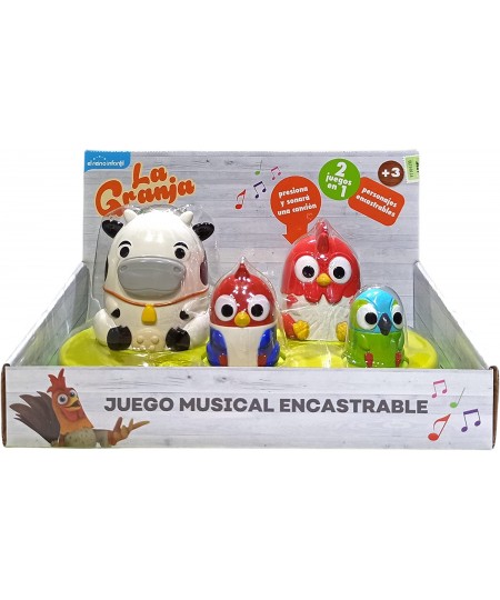 Mamushka Set Embeddable Game 4 Characters 4" El Reino Infantil $34.23 - Rocking Horses & Animals