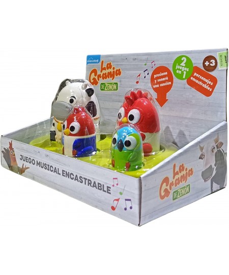 Mamushka Set Embeddable Game 4 Characters 4" El Reino Infantil $34.23 - Rocking Horses & Animals