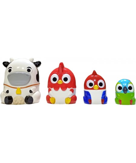 Mamushka Set Embeddable Game 4 Characters 4" El Reino Infantil $34.23 - Rocking Horses & Animals