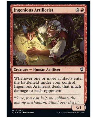 Magic: the Gathering - Ingenious Artillerist (182) - Battle for Baldur's Gate $10.32 - Trading Cards & Accessories