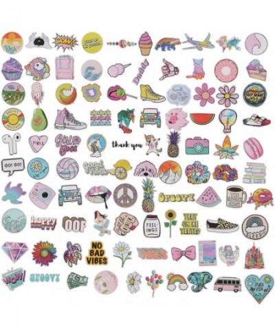 100 Pcs Waterproof Stickers Girls Laptop Luggages Cute Stickers Cartoon Stickers Vinyl Car Skateboard Water Bottle Stickers f...