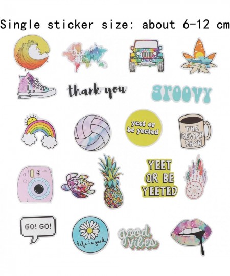 100 Pcs Waterproof Stickers Girls Laptop Luggages Cute Stickers Cartoon Stickers Vinyl Car Skateboard Water Bottle Stickers f...