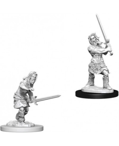 Pathfinder Deep Cuts Unpainted Miniatures: Wave 6: Human Male Barbarian $15.41 - Board Games