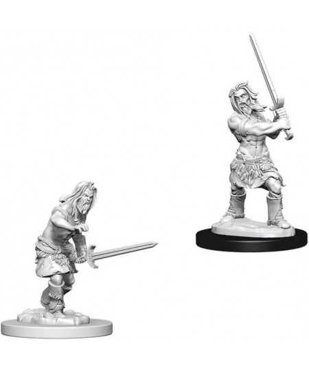 Pathfinder Deep Cuts Unpainted Miniatures: Wave 6: Human Male Barbarian $15.41 - Board Games