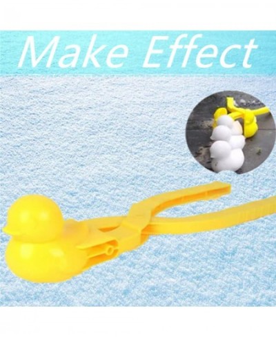 Snowball Maker Toys Winter Outdoor Snow Toys Kit Includes Snow Shovel / Penguin / Duck / Dinosaur Mold Snowball Fight for Kid...