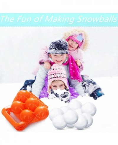 Snowball Maker Toys Winter Outdoor Snow Toys Kit Includes Snow Shovel / Penguin / Duck / Dinosaur Mold Snowball Fight for Kid...