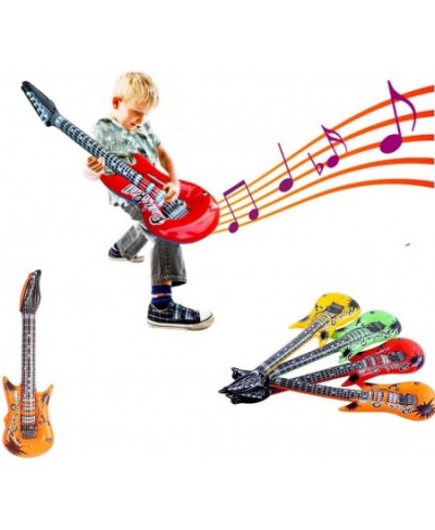 35 Inch Rock Star Inflatable Guitar Assorted Color for Children Party Accessories Inflatable Toys Pack of 6 $16.83 - Kids' Mu...