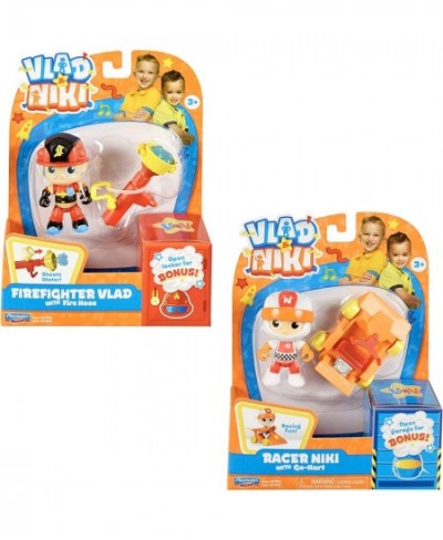 Firefighter Vlad & Racing Niki 2 Pack $29.79 - Kids' Play People Figures