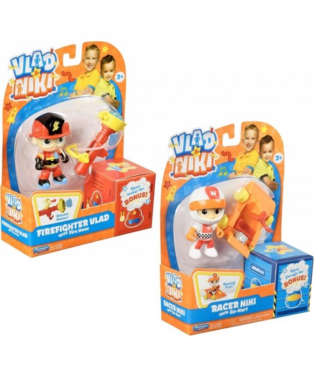 Firefighter Vlad & Racing Niki 2 Pack $29.79 - Kids' Play People Figures