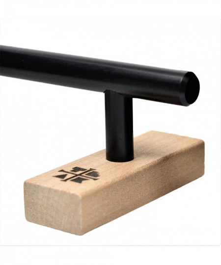 Round Fingerboard Rail - Mini Edition - Black Colorway - 7.25" Long 1.75" Tall - Prolific Series $27.69 - Finger Toys