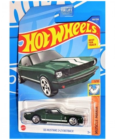 2022 - '65 Mustang 2+2 Fastback - Muscle Mania 1/10 [Green] 192/250 $16.67 - Kids' Play Cars & Race Cars