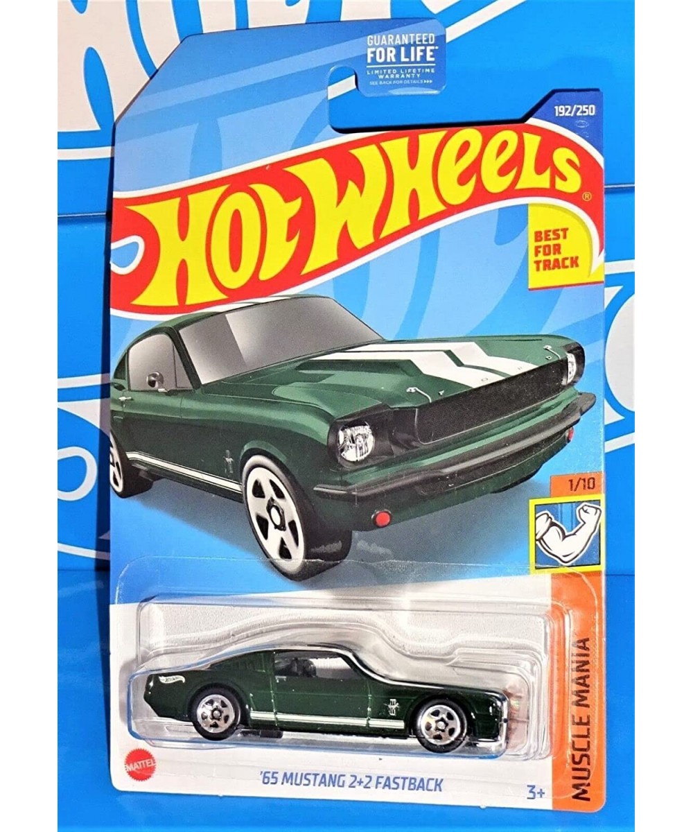 2022 - '65 Mustang 2+2 Fastback - Muscle Mania 1/10 [Green] 192/250 $16.67 - Kids' Play Cars & Race Cars