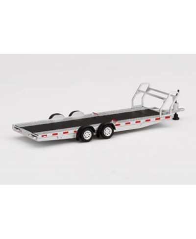 Car Hauler Trailer Type A Silver 1/64 Diecast Model by True Scale Miniatures MGTAC15 $24.52 - Kids' Play Cars & Race Cars