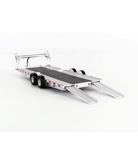 Car Hauler Trailer Type A Silver 1/64 Diecast Model by True Scale Miniatures MGTAC15 $24.52 - Kids' Play Cars & Race Cars