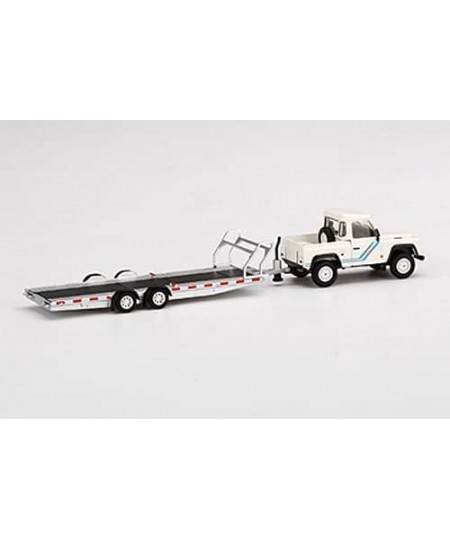 Car Hauler Trailer Type A Silver 1/64 Diecast Model by True Scale Miniatures MGTAC15 $24.52 - Kids' Play Cars & Race Cars