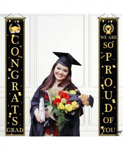 Congrats Grad Banner for Graduation Door Decorations - 72x12 Inch No DIY | Congrats Grad Graduation Door Banner 2023 Graduati...