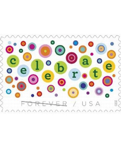 Celebrate (2020) Sheet of 20 Forever Postage Stamps Scott 5434 $36.78 - Collectible Postage Stamps