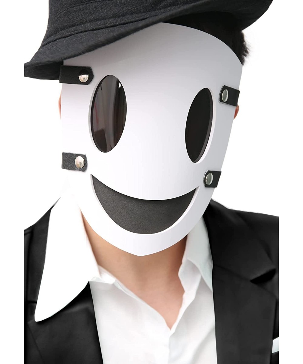 Anime Mask High-Rise Invasion Cosplay Mask Sniper Mask Tenkuu Shinpan Mask White Smile Resin for Halloween Cosplay $27.13 - K...