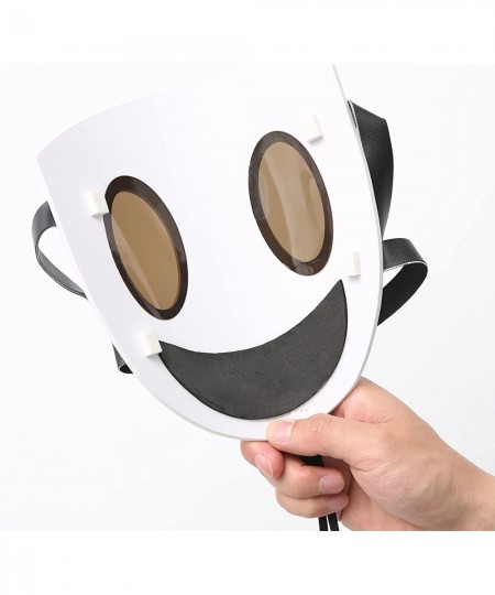 Anime Mask High-Rise Invasion Cosplay Mask Sniper Mask Tenkuu Shinpan Mask White Smile Resin for Halloween Cosplay $27.13 - K...