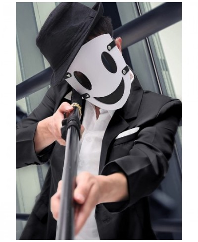 Anime Mask High-Rise Invasion Cosplay Mask Sniper Mask Tenkuu Shinpan Mask White Smile Resin for Halloween Cosplay $27.13 - K...