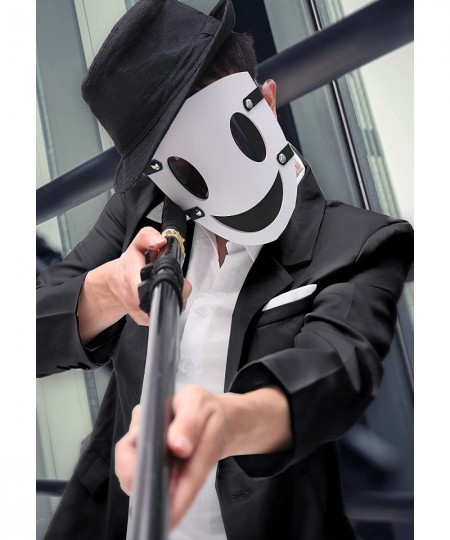 Anime Mask High-Rise Invasion Cosplay Mask Sniper Mask Tenkuu Shinpan Mask White Smile Resin for Halloween Cosplay $27.13 - K...