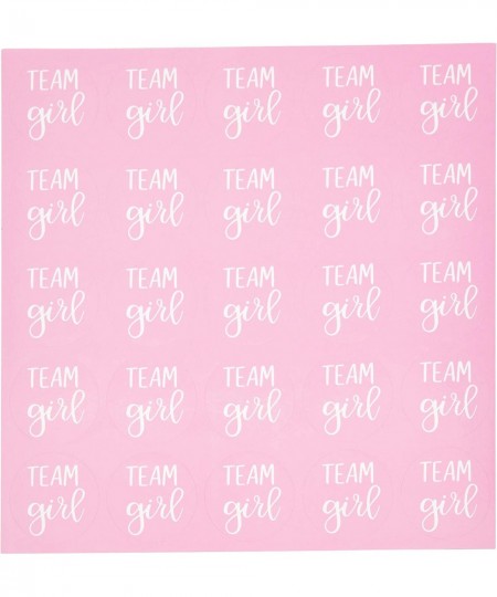 Gender Reveal Party Sticker Prediction Game Team Boy Team Girl (51 Pieces) $24.30 - Kids' Stickers