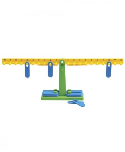 Student Math Balance - In Home Learning Manipulative for Early Math and Number Concepts - Includes 20 Weights - Beginner Addi...