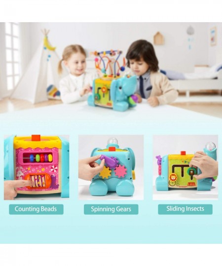 Activity Cube Toys - Baby Toys with Bead Maze for Toddlers 1 2 Year Old Boy and Girl Gifts $56.92 - Early Development & Activ...