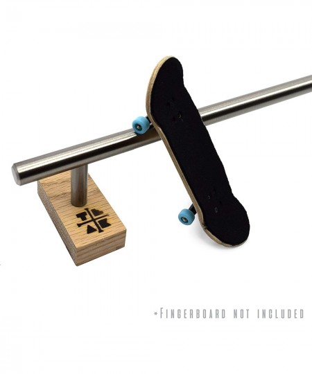 Round Fingerboard Rail - Mini Edition - Black Colorway - 7.25" Long 1.75" Tall - Prolific Series $27.69 - Finger Toys