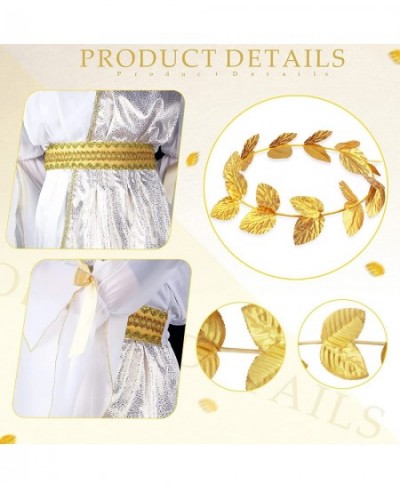 2 Pcs Toga Costume Greek Goddess Costume Set Include Grecian Kids Roman Costume and Roman Crown Leaf Wreath $48.40 - Kids' Co...