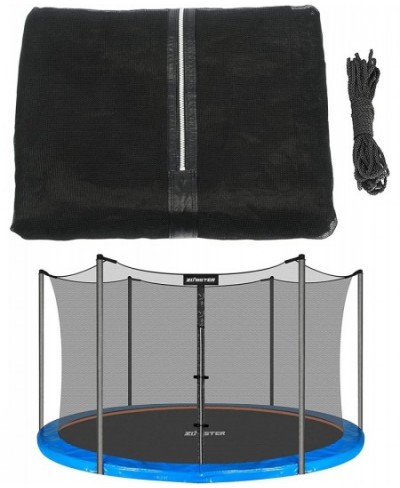 Replacement Trampoline Safety Net Enclosure for Round Frame Trampolines Breathable and Weather-Resistant Trampoline Net Repla...