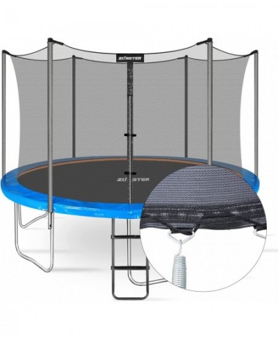 Replacement Trampoline Safety Net Enclosure for Round Frame Trampolines Breathable and Weather-Resistant Trampoline Net Repla...