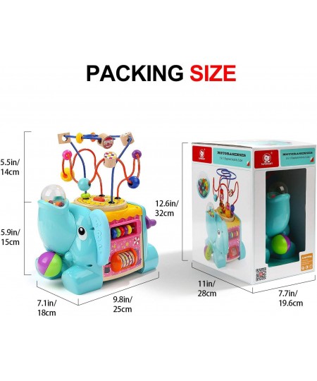 Activity Cube Toys - Baby Toys with Bead Maze for Toddlers 1 2 Year Old Boy and Girl Gifts $56.92 - Early Development & Activ...