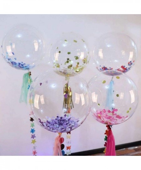 Clear BoBo Balloons 20 Inch 100 PCS Transparent Helium Balloons Unique Bubble Balloons Create Amazing Decoration for Birthday...