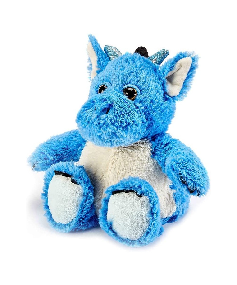 Plush Heat Up Microwavable Soft Cuddly Toys with A Lavender Scent Dragon Blue $44.66 - Plush Figure Toys