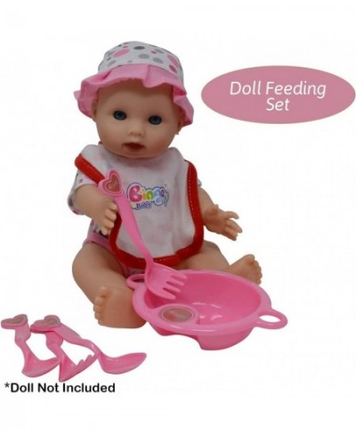 50Piece Baby Doll Feeding & Caring Accessory Set in Zippered Carrying Case - Accessories for Dolls $42.10 - Doll Playsets