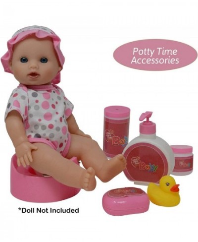 50Piece Baby Doll Feeding & Caring Accessory Set in Zippered Carrying Case - Accessories for Dolls $42.10 - Doll Playsets