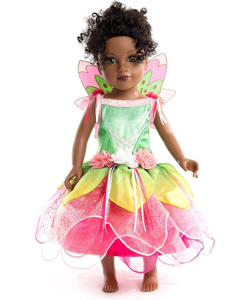 Springtime Fairy Girl Doll Dress with Wings - Doll Not Included - Machine Washable Child Pretend Play and Party Doll Clothes ...