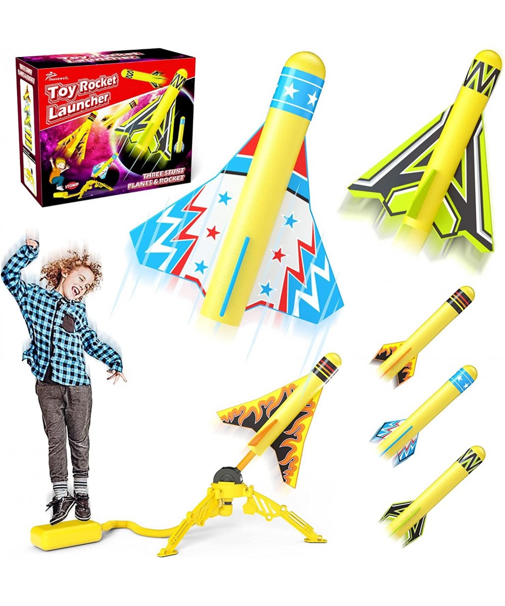 Toy Rocket Launcher for Kids Sturdy Launch Toys Fun Outdoor Toy for Kids Gift for Boys and Girls Age 5 6 7 8 9 10 Years Old w...