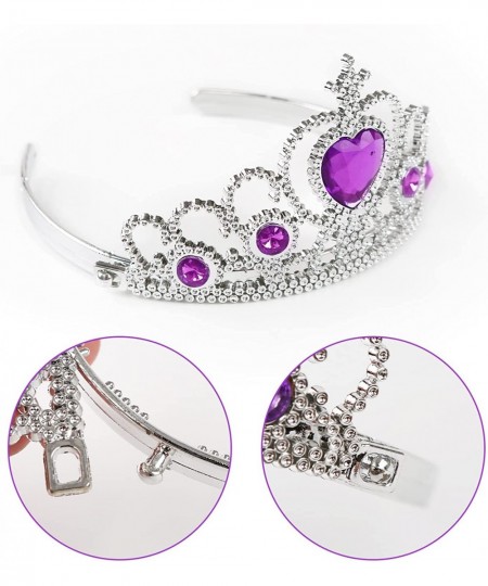 Mermaid Crown Jewelry Accessories for Girls Princess Dress Up Set Costume Kids Tiara Necklace Halloween Party Supplies $23.33...