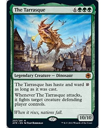 Magic: the Gathering - The Tarrasque (207) - Adventures in The Forgotten Realms $15.41 - Trading Cards & Accessories