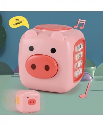 Toddlers Interactive Cube Activity Musical Box Educational Baby Toy with Vehicle Play Number Learning (Piggy) $28.11 - Baby M...