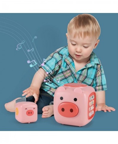 Toddlers Interactive Cube Activity Musical Box Educational Baby Toy with Vehicle Play Number Learning (Piggy) $28.11 - Baby M...