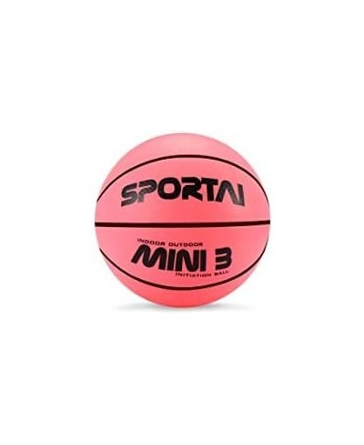 Mini Basketball Toys for Kids - Toddlers Basketball Small and Cute Bouncy - Beach Ball Safe and Soft to Handheld 5" Pink Bask...