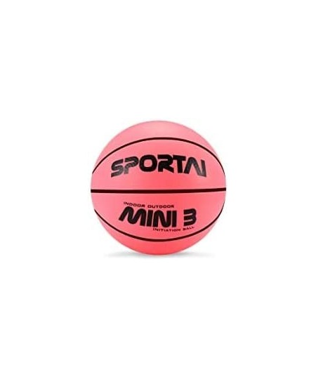 Mini Basketball Toys for Kids - Toddlers Basketball Small and Cute Bouncy - Beach Ball Safe and Soft to Handheld 5" Pink Bask...