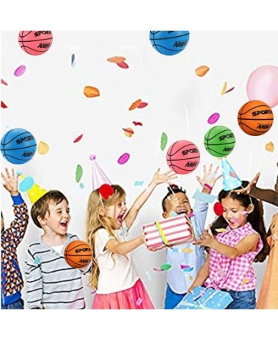 Mini Basketball Toys for Kids - Toddlers Basketball Small and Cute Bouncy - Beach Ball Safe and Soft to Handheld 5" Pink Bask...