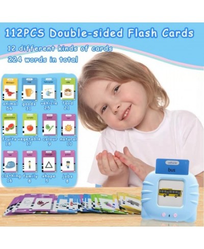 Talking Flash Cards Learning Toys for Toddlers Ages 2 3 4 5 6 Year Old Boys Girls Speech Therapy Toy Autism Toys Educational ...