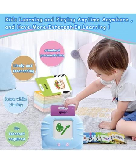 Talking Flash Cards Learning Toys for Toddlers Ages 2 3 4 5 6 Year Old Boys Girls Speech Therapy Toy Autism Toys Educational ...