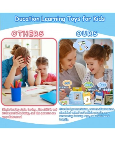 Talking Flash Cards Learning Toys for Toddlers Ages 2 3 4 5 6 Year Old Boys Girls Speech Therapy Toy Autism Toys Educational ...